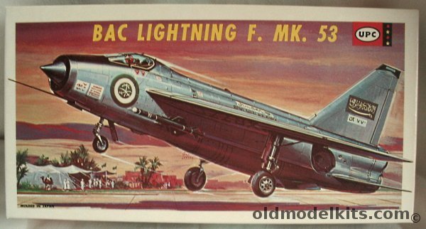 UPC 1/72 BAC Lightning F.Mk.53 - RAF or Royal Saudi Arabian Air Force, 5082-100 plastic model kit